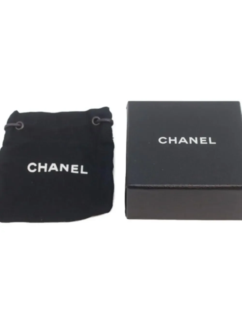 Chanel Cc Logo Pendant Necklace Gold- #288066C84B